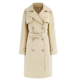 GIUBBINO CAPPOTTO TRENCH DONNA GUESS W4RL00WF5Z2 G1L7 B