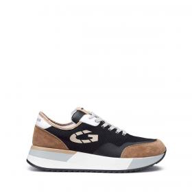 SCARPE SNEAKERS UOMO GUARDIANI WINNER 0091 AGM009103 PELLE BEIGE ORIGINALE PE