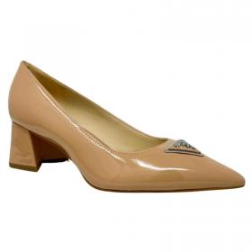 SCARPE DECOLTE DONNA GUESS ZABBI FLPZBBPAT08 PELLE BEIG