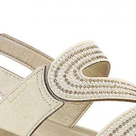 SCARPE SANDALO SANDALI DONNA INBLU RN000019 RN19 ORO OR