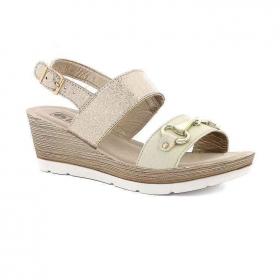 SCARPE SANDALO SANDALI DONNA INBLU EL00030 EL30 PLATINO