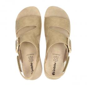 SCARPE SANDALO SANDALI DONNA INBLU FT000016 FT16 SABBIA