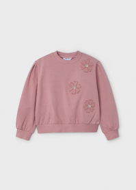 MAGLIA FELPA FELPE BAMBINA MAYORAL 4478 04478 46 ROSA O