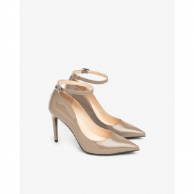 SCARPE DECOLTE TACCO DONNA NERO GIARDINI I410820DE PELL