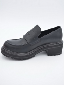 SCARPE MOCASSINO CASUAL DONNA INBLU IC000003 IC03 NERO 