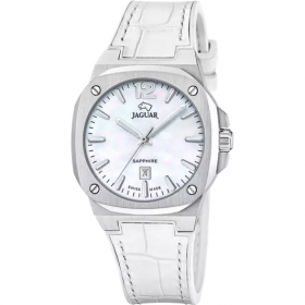 OROLOGIO DATA TEMPO DONNA JAGUAR J1032 1 PELLE 34 ARGEN