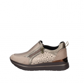 SCARPE SLIP ON DONNA INBLU IN000389 IN389 ECO PELLE BEI