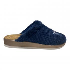SCARPE PANTOFOLE CIABATTE DONNA INBLU CT000034 CT34 BLU