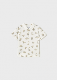 POLO T SHIRT MAGLIA NEONATO MAYORAL 1109 01109 65 BIANC