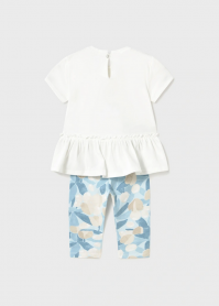 COMPLETO T SHIRT LEGGINGS NEONATA MAYORAL 1735 01735 28