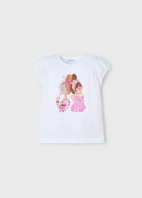 MAGLIA T SHIRT BAMBINA MAYORAL 3003 03003 COTONE 58 BIA