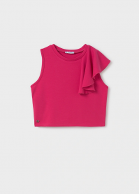 MAGLIA T SHIRT TOP RAGAZZA MAYORAL 6034 06034 10 FUCSIA