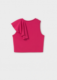 MAGLIA T SHIRT TOP RAGAZZA MAYORAL 6034 06034 10 FUCSIA