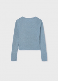 MAGLIA CARDIGAN MAGLIE RAGAZZA MAYORAL 6350 06350 91 BL