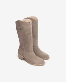 SCARPE STIVALI STIVALE DONNA NERO GIARDINI E512707D PEL