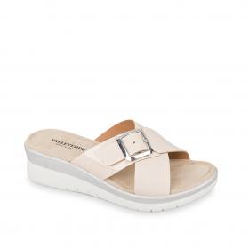 SCARPE CIABATTE SANDALI DONNA VALLEVERDE 52100 BEIGE OR