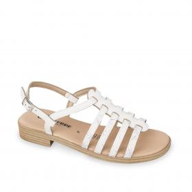 SCARPE SANDALO SANDALI DONNA VALLEVERDE 55405 BIANCO OR