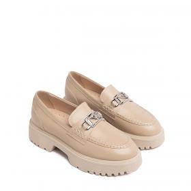 SCARPE MOCASSINO CASUAL DONNA NERO GIARDINI E306320D PE