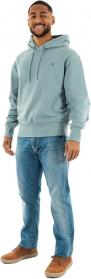 FELPA FELPE UOMO CALVIN KLEIN JEANS J30J326748 COTONE AZZURRO ORIGINALE PE 2025