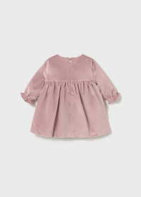 ABITO VESTITO VELLUTO NEONATA MAYORAL 2819 02819 ROSA O