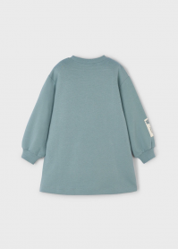 ABITO VESTITO FELPA BAMBINA MAYORAL 4929 04929 65 VERDE