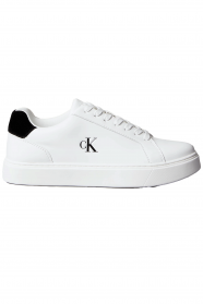 SCARPE SNEAKERS UOMO CALVIN KLEIN YM0YM01435 PELLE BIAN