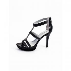 SCARPE SANDALO DECOLTE DONNA NERO GIARDINI P512991DE 10