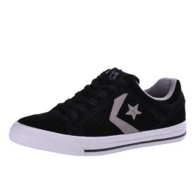 SCARPE SNEAKERS UOMO CONVERSE GATES OX 125369C NERO PEL