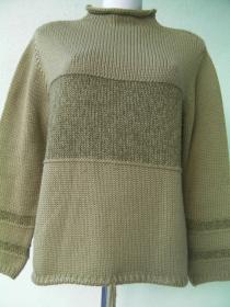 MAGLIONE MAGLIA DONNA BLUMERA ORIGINALE L VERDE % LANA 