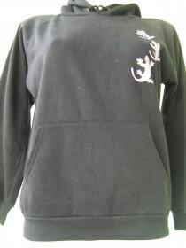 STOCK 2 MAGLIE FELPA DONNA MELVILLE ORIGINALE S NERO GR